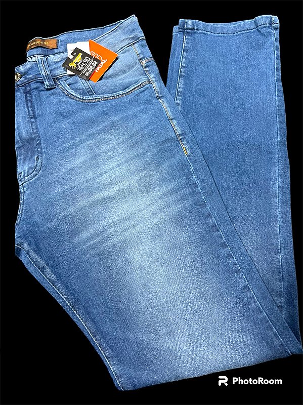 Calça Jeans Fatal Slim Azul