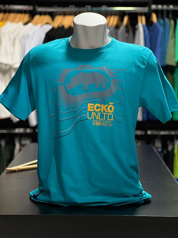 Camisetas Ecko Unlt Azul Claro