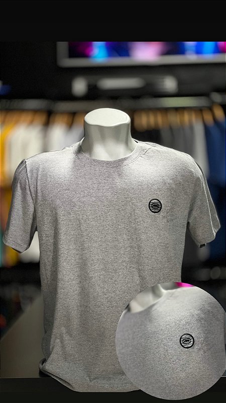 Camiseta Ecko Fashion Basic Shake Cinza Mescla