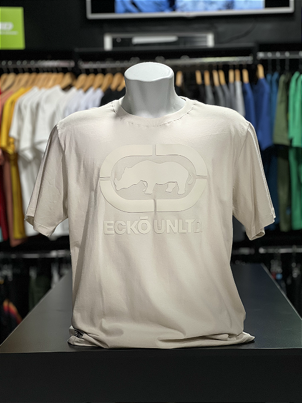 Camiseta Ecko Estampada Areia