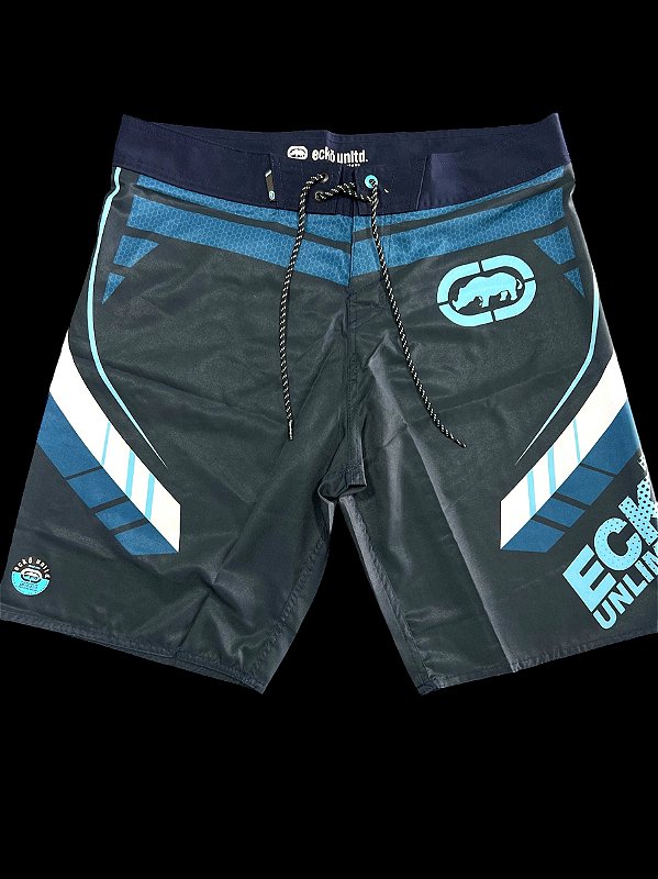 Boardshort Ecko Lights Azul Marinho